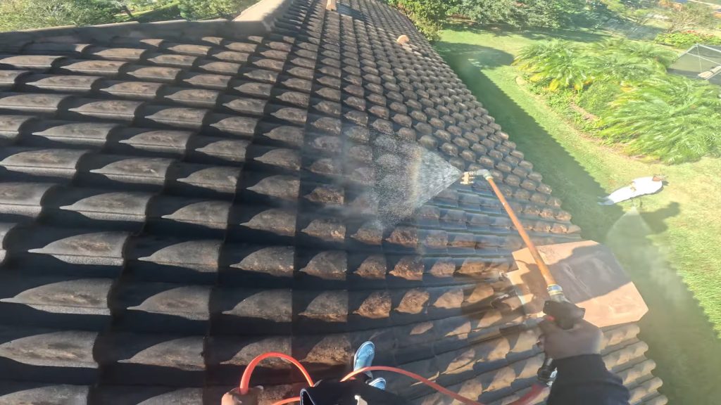 Soft Wash Roof Cleaning​